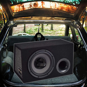 Hiệu suất cao 10 "Powered xe loa siêu trầm Loa hộp 250W RMS DC 12V bao vây - Product Image 2