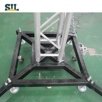SIL Pantalla exterior de aluminio Truss Tower Event Stage System Spigot Lighting Stage Truss con techo Truss para concierto