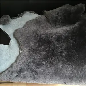 Pelle di pecora shearling nascondere pelliccia pelt