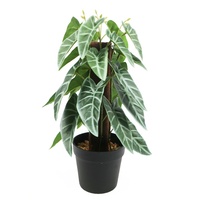 Mini plante artificielle de 32 cm de haut, bonsaï, petite plante en pot pour la décoration du rebord de fenêtre