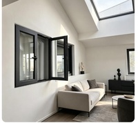 Ventana Abatible de Aluminio con Rendimiento Resistente a la Intemperie