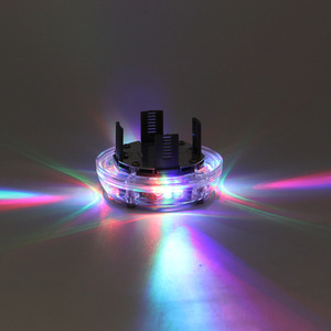 Luces para llantas de coche Duke Saint LGD-1, alimentadas por energía solar, luces LED multicolor estroboscópicas, luz ambiental para uso general - Product Image 1