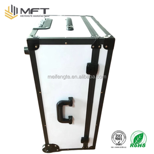 <span class=keywords><strong>MFT</strong></span> MFC011 Vente directe d'usine Flight Case Trolley Type avec organisateur pour le stockage de pièces de barbier Design de mode Couleur blanche - Product Image 5