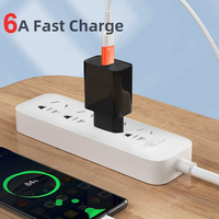 Vente en gros 6A 120W USB 3.0 Type C OTG Adaptateur USB C Convertisseur Mâle USB Femelle pour Samsung pour Huawei pour Xiaomi Ordinateurs Portables pour Otg