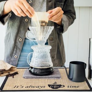 Super Absorbent Linen Table Mat Non-Slip Countertop Dining <strong>Kitchen</strong> <strong>Accessory</strong> Coffee Machine Diatom <strong>Mud</strong> Drainage Pad Soft Rubber - Product Image 4