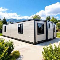 Maison mobile pliable moderne sur mesure, conforme aux normes australiennes, étanche, pour conteneurs de 40 et 20 pieds, avec 3, 4 ou 5 chambres