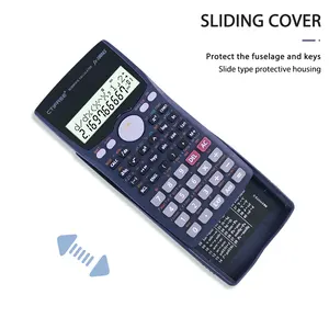 Student Scientific Calculator mit 2-Zeilen-Display FX-100MS tragbaren Multifunktion rechner zum Lernen Registrier kasse