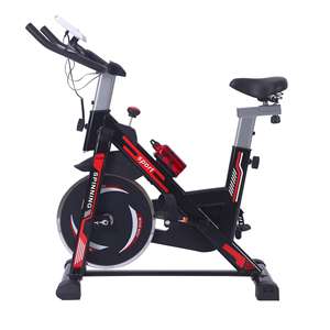 <span class=keywords><strong>Bicicleta</strong></span> Estática de Acero para Gimnasio, Mini <span class=keywords><strong>Bicicleta</strong></span> de Ejercicio Interior con Volante de Inercia, Perilla de Ajuste de Resistencia <span class=keywords><strong>y</strong></span> Diseño Unisex a Precio Económico - Product Image 1