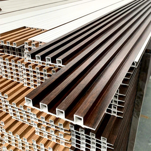 Prix <span class=keywords><strong>de</strong></span> gros, échantillons gratuits, panneaux acoustiques cannelés <span class=keywords><strong>de</strong></span> 160 mm, panneaux muraux en PVC WPC pour la décoration intérieure - Product Image 5