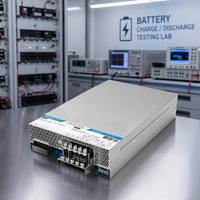 Alimentation électrique bidirectionnelle AC-DC Mornsun LMBT12K5-16B15F 12,5 kW, entrée 90-264 VAC, efficacité 91 %, sortie 15 V, équipement industriel