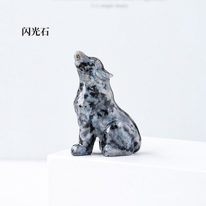 GEM, perro de Jade blanco <span class=keywords><strong>afgano</strong></span> de alta calidad, nuevo diseño, suministro directo de fábrica para Decoración - Product Image 5