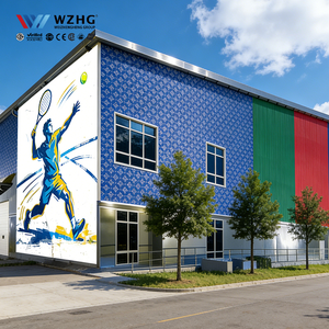 Cubierta Profesional Prefabricada de Acero para Pista de Tenis, Impermeable, con 50 Años de Vida Útil, Certificación ISO9001, para Clubes Privados - Product Image 1