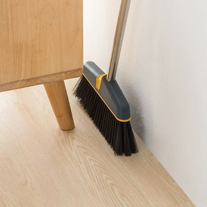 Ensemble <span class=keywords><strong>balai</strong></span> et pelle pliables et extensibles pour le nettoyage des sols domestiques, vente en gros et au détail - Product Image 4