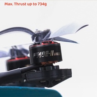 Moteur Brushless DC Officiel T-MOTOR F1408 II 3-6S 2800KV 3950KV pour Cinewhoop 3-4 pouces