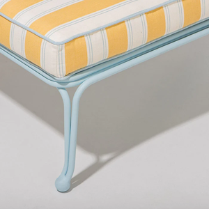 Hodon <span class=keywords><strong>Housse</strong></span> de <span class=keywords><strong>chaise</strong></span> longue de loisirs imperméable et solaire haut de gamme taille personnalisée rayée jaune pour l'extérieur - Product Image 4