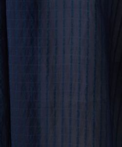 定制高品质休闲时尚上衣女式蓝色透明翻领衬衫，带纽扣装饰，适合日常办公穿着 - Product Image 6