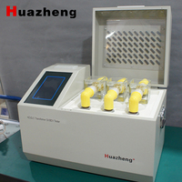Equipo de Prueba de Resistencia Dieléctrica de Aceite Aislante de 80kV Huazheng Electric, Probador de BDV de Aceite para Transformadores de 3 Copas