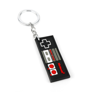 Mới đến chơi game sáng tạo đồ trang sức Video Game điều khiển Keyring trò chơi Pad cao su Keychain Móc chìa khóa - Product Image 2