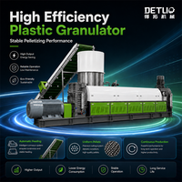 Ligne de granulation de plastique pour usine de recyclage des déchets plastiques, performance stable