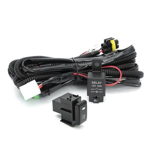 OEM Fog Lamp <b>Wiring</b> Harness | Universal <b>LED</b> Fog <b>Light</b> <b>Wiring</b> Harness Kit with Relay, Fuse & Waterproof Connectors - Product Image 4