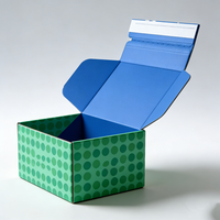 Boîtes d'expédition en papier kraft auto-adhésives personnalisées avec inserts d'envoi à fermeture éclair et languettes à ouverture facile
