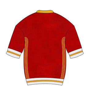 Vêtements de sport d'été avec LOGO <span class=keywords><strong>personnalisé</strong></span>, tricots, t-shirt polo en tricot à manches courtes, pull en jersey de <span class=keywords><strong>baseball</strong></span> en jacquard pour hommes - Product Image 6