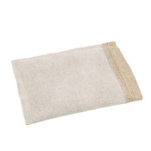 Pochette cadeau en jute couleur naturelle avec cordon de serrage, sac d'emballage en toile de jute pour bijoux, échantillon gratuit, petit sac de rangement vierge en jute - Product Image 3