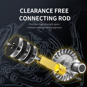 Moulinet de pêche à lancer Rooblinos <span class=keywords><strong>GTA</strong></span>, pêche en rivière, pêche en eau douce, waders - Product Image 4