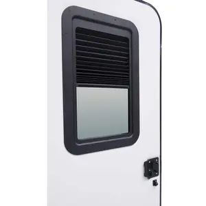 클리너 쉬운 태양 보호 모터 홈 RV 장난감 운반자를위한 주름 창 블라인드