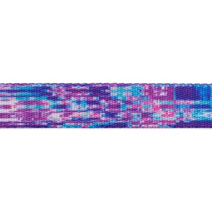 Glitch 502 H-Harness สายรัดอกสุนัขลายสีชมพูสีฟ้าปรับขนาดได้ - Product Image 4