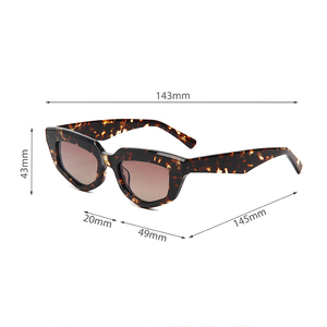 Gafas de Sol de Lujo para Mujer, Estilo Retro Ojo de Gato, Personalizadas, Gafas de Sol Polarizadas de Acetato para Hombre 2026 - Product Image 5