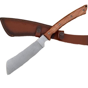 มีดสแตนเลสเกรด Conqueror คุณภาพสูง สำหรับงานตัดแบบยุทธวิธี ด้ามไม้ ปรับแต่งได้ตามต้องการ รับผลิตแบบ OEM/DIY - Product Image 1