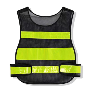Vente en gros de gilets de sécurité réfléchissants à haute visibilité, respirants, en maille, pour <span class=keywords><strong>travaux</strong></span> de construction, pour hommes et femmes, pour la circulation routière et l'assainissement - Product Image 2