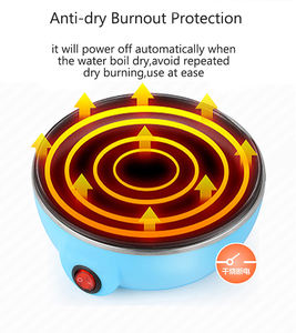 गर्म बिक्री 7 -14 अंडे की क्षमता सिंगल/डबल लेयर स्टेनलेस स्टील इलेक्ट्रिक अंडे कुकर - Product Image 3