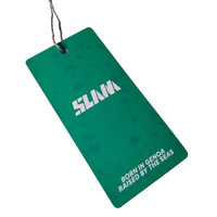 XP-Wholesale Carton personnalisé vêtements étiquettes volantes et papier Swing étiquettes pour vêtement de mode avec logo de marque et corde à cordes