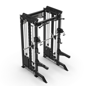 <span class=keywords><strong>CROSSMAX</strong></span>  Système de musculation tout-en-un pour la maison et l'usage commercial : Crossover à câble 2:1 + Smith Machine avant - Product Image 4