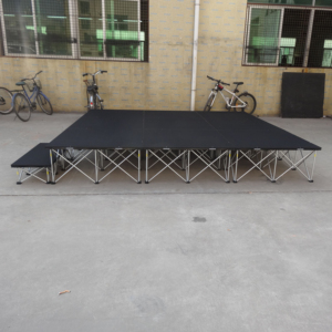 Escenario portátil para eventos al aire libre con plataforma elevadora de aluminio para sistema de escenario para banquetes - Product Image 2