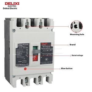 <span class=keywords><strong>Delishi</strong></span> 200A125A160A225A3P Interrupteur ouvert 25KA Capacité de coupure Disjoncteur à boîtier moulé CDM1-225L3300 électrique - Product Image 3