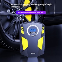 Nouveauté : Compresseur d'air numérique portable 12V ABS pour pneus de voiture avec gonflage rapide et 50-100 PSI