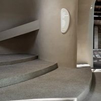 Peinture en Résine Liquide Personnalisée Lavable Effet Pierre Sans Nettoyage Terrazzo Intérieur Extérieur Murs Cour Paysage Micro-Roc