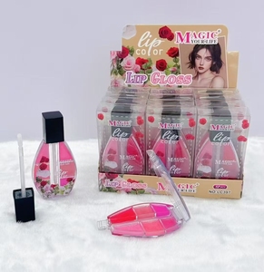 Batom Cremoso Glossy em Formato de Barco com Aroma Doce, Bálsamo Labial Leve para Maquiagem de Meninas - Product Image 4