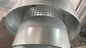 Capot de <span class=keywords><strong>cheminée</strong></span> en acier inoxydable 304 de 13 x 9 pouces, couvercle de poêle et de foyer, capot anti-pluie, aérateur extérieur, design industriel - Product Image 5