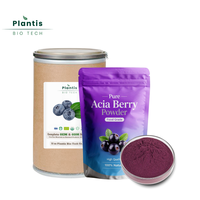 Extrait de baies d'açaï de haute qualité, qualité alimentaire, pur, soluble dans l'eau, poudre de jus de baies d'açaï