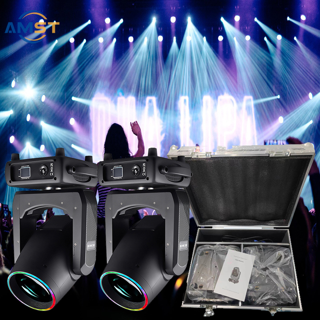 380W LED Sharpy Light Moving Head DJ Light DMX 512 Controller 0-5 Zoom Beam 380 Prism Gobo Wheel CRI 90 Disco Stage Lighting