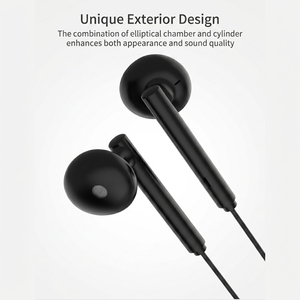 Auricolari Cablati Classici TKT Semi In-Ear, Tipo-C, Finitura Opaca Elegante, con Microfono, Produzione Diretta OEM, Auricolari USB C - Product Image 5