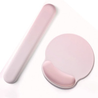 Repose-poignet ergonomique de haute qualité pour souris et clavier, en mousse à mémoire de forme et gel, surface lisse, base antidérapante en PU