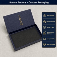 Emballage de luxe personnalisé en papier texturé pour coque de téléphone, design de flacon de parfum vide, boîte souvenir cosmétique avec estampage à chaud doré.