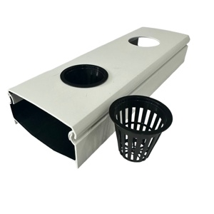 Système de culture hydroponique NFT personnalisé avec irrigation pour la culture de légumes-feuilles dans un projet d'agriculture en serre - Product Image 4