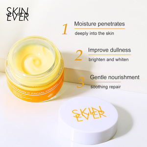 Crema Facial Iluminadora SKINEVER, Hidratante, Mejora la Oscuridad y Nutre Suavemente, Crema Blanqueadora con Vitamina C - Product Image 4