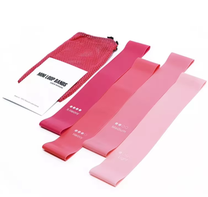 Bán Buôn Tùy Chỉnh Tập Thể Dục Vòng Ban Nhạc Làm Cho Của Riêng Bạn Latex Kháng Ban Nhạc Thiết Lập Với Logo Ban Nhạc Đàn Hồi Cho Tập Thể Dục - Product Image 2